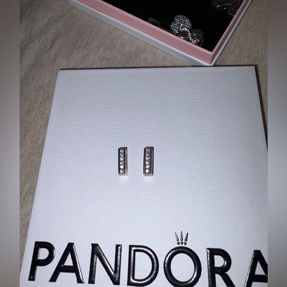 Pandora Sparkling Clip Charm